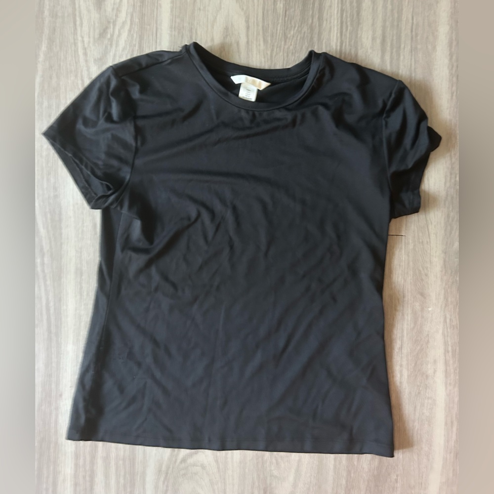 H&M Black Short Sleeve Tee